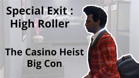 casino heist highroller disguise/